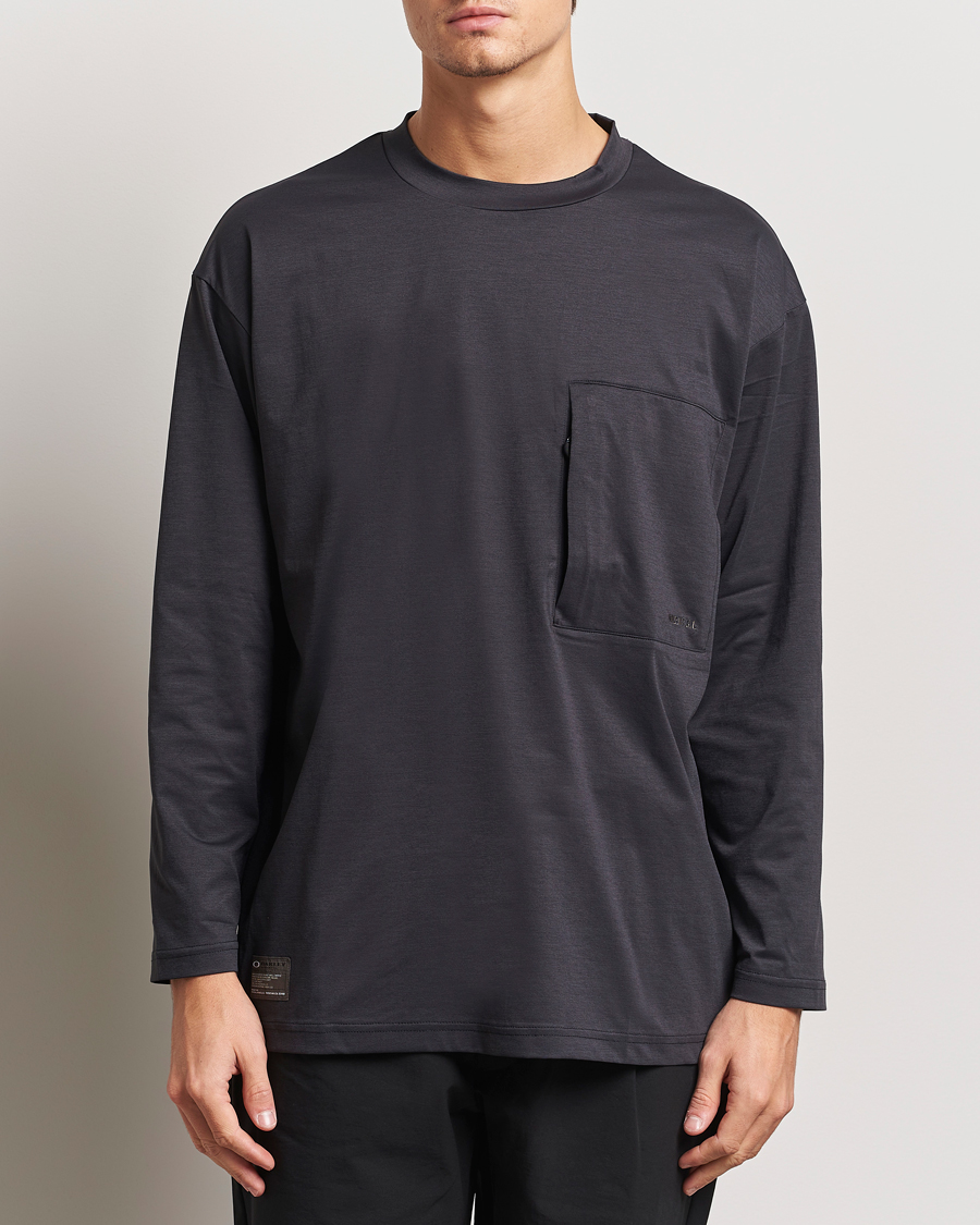 Herr | T-Shirts | Oakley | FGL Scratch Long Sleeve T-Shirt Phantom