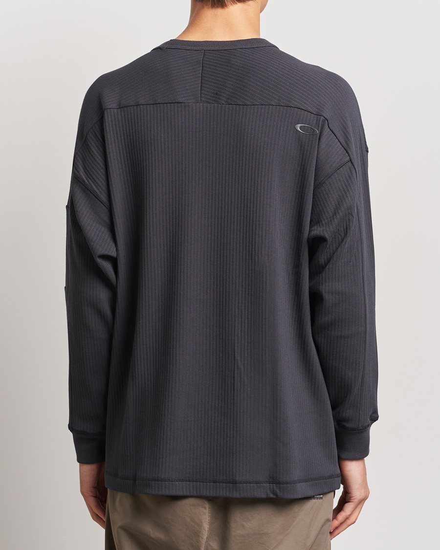 Herr | T-Shirts | Oakley | FGL Static Long Sleeve T-Shirt Phantom