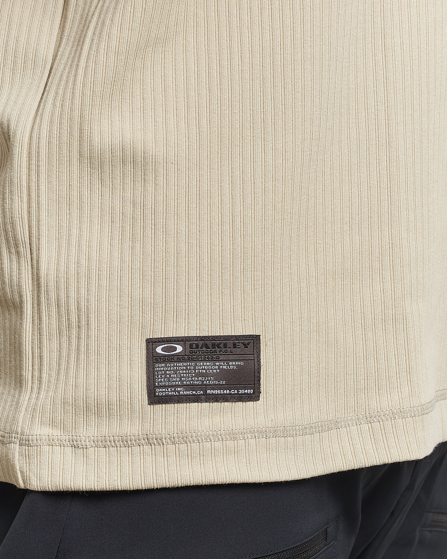 Herr | T-Shirts | Oakley | FGL Static Long Sleeve T-Shirt Desert Sand