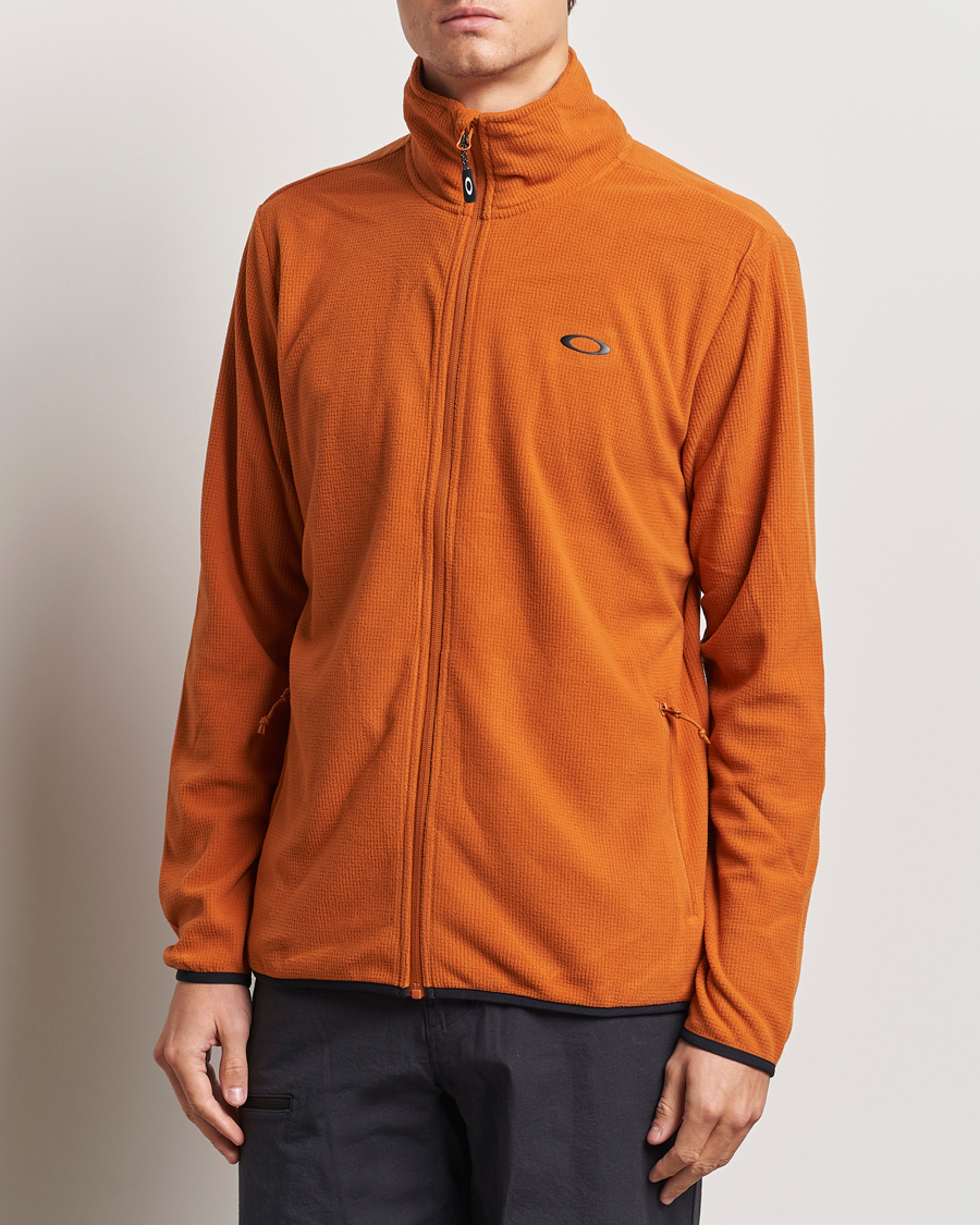 Herr | Tröjor | Oakley | Alpine Full Zip Sweatshirt Ginger