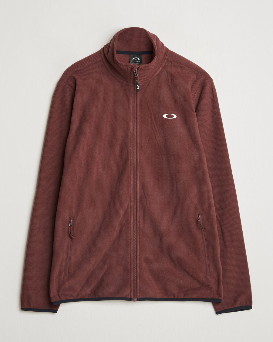 Herr | Tröjor | Oakley | Alpine Full Zip Sweatshirt Grenache