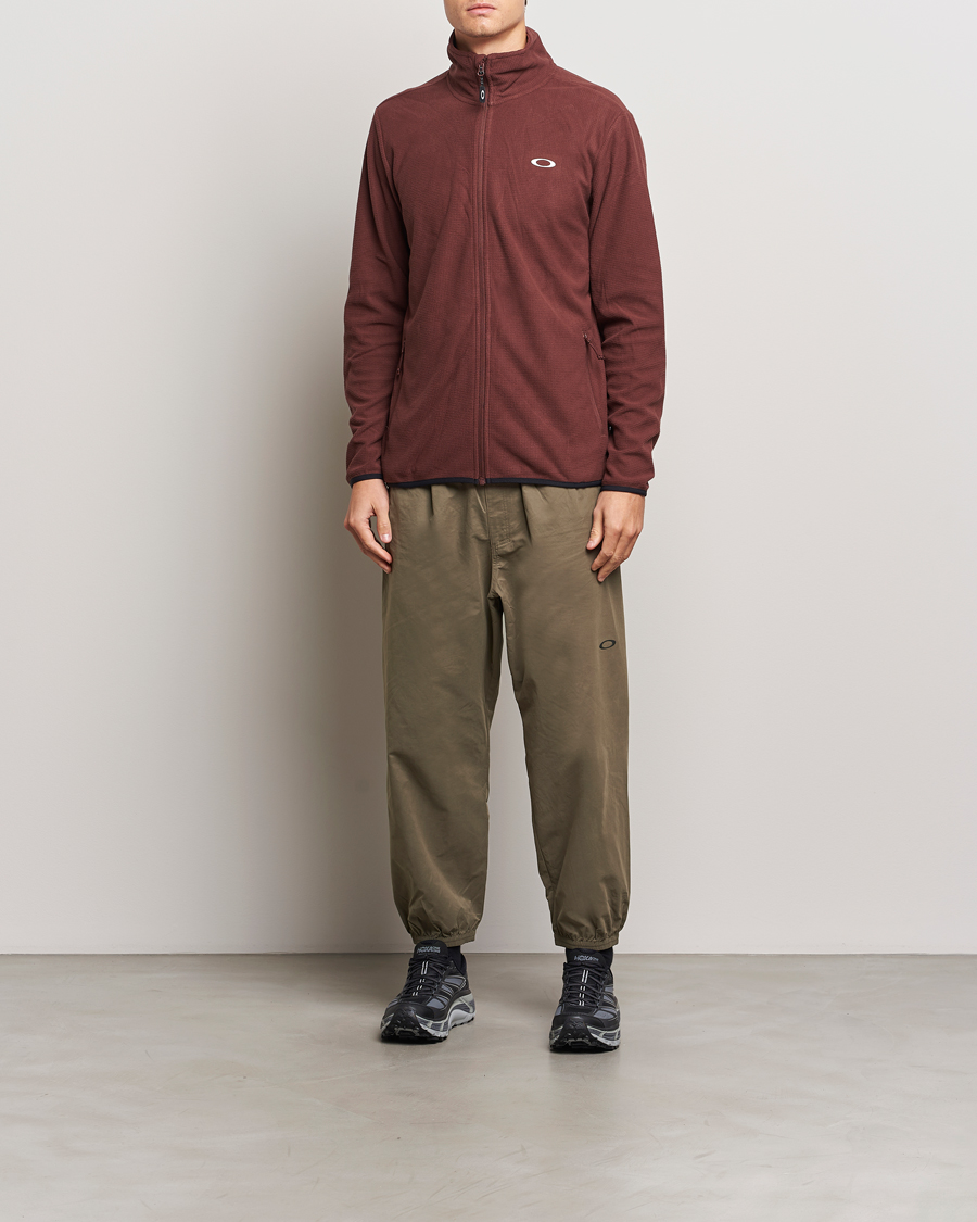 Herr | Tröjor | Oakley | Alpine Full Zip Sweatshirt Grenache