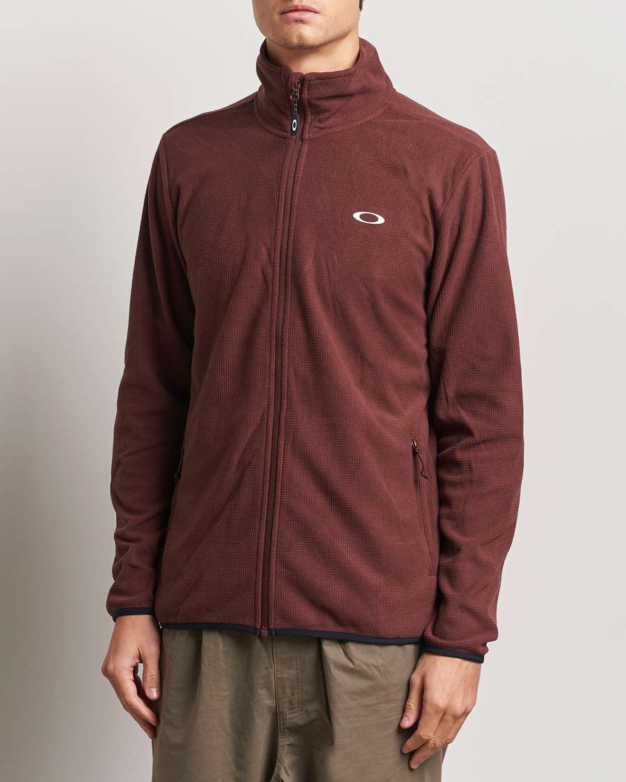 Herr | Tröjor | Oakley | Alpine Full Zip Sweatshirt Grenache