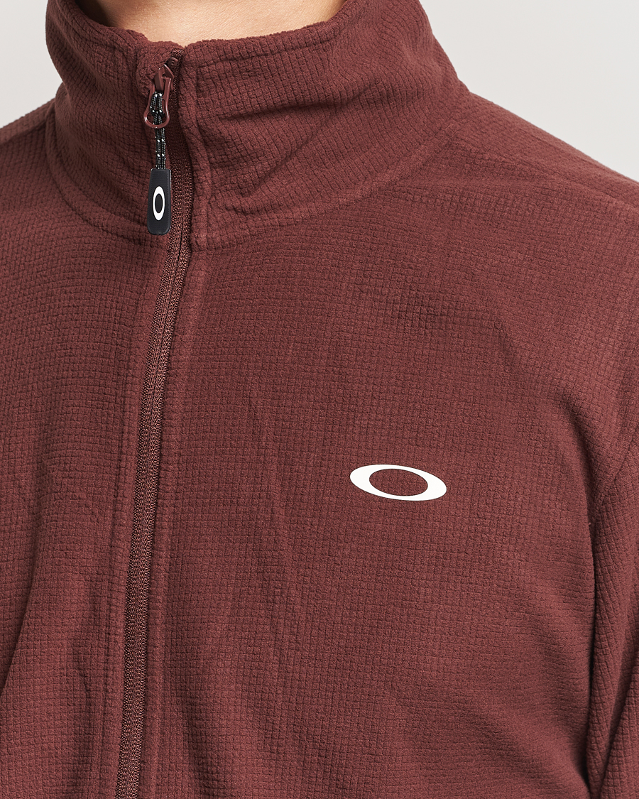 Herr | Tröjor | Oakley | Alpine Full Zip Sweatshirt Grenache