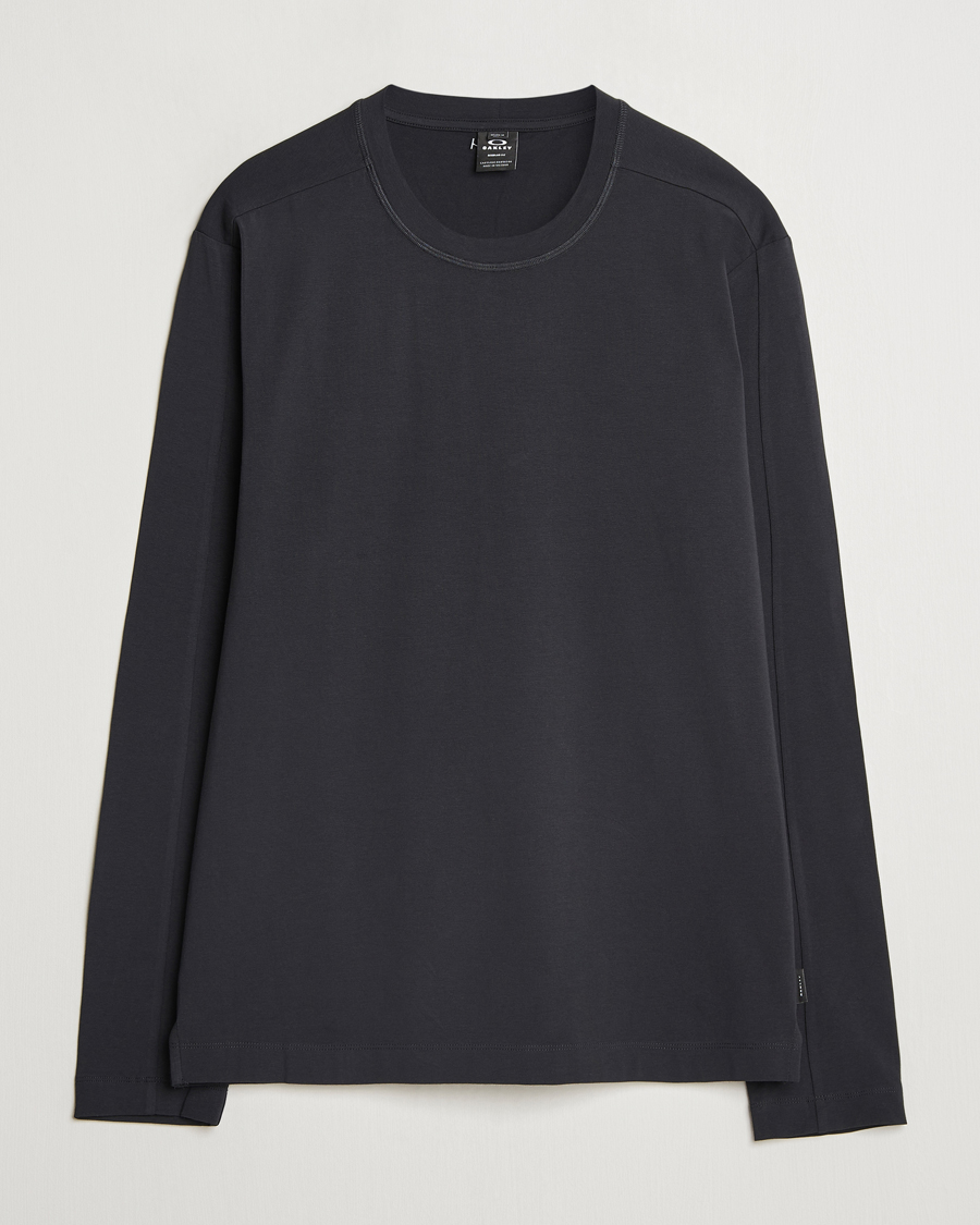 Herr | T-Shirts | Oakley | All Day Long Sleeve T-Shirt Blackout