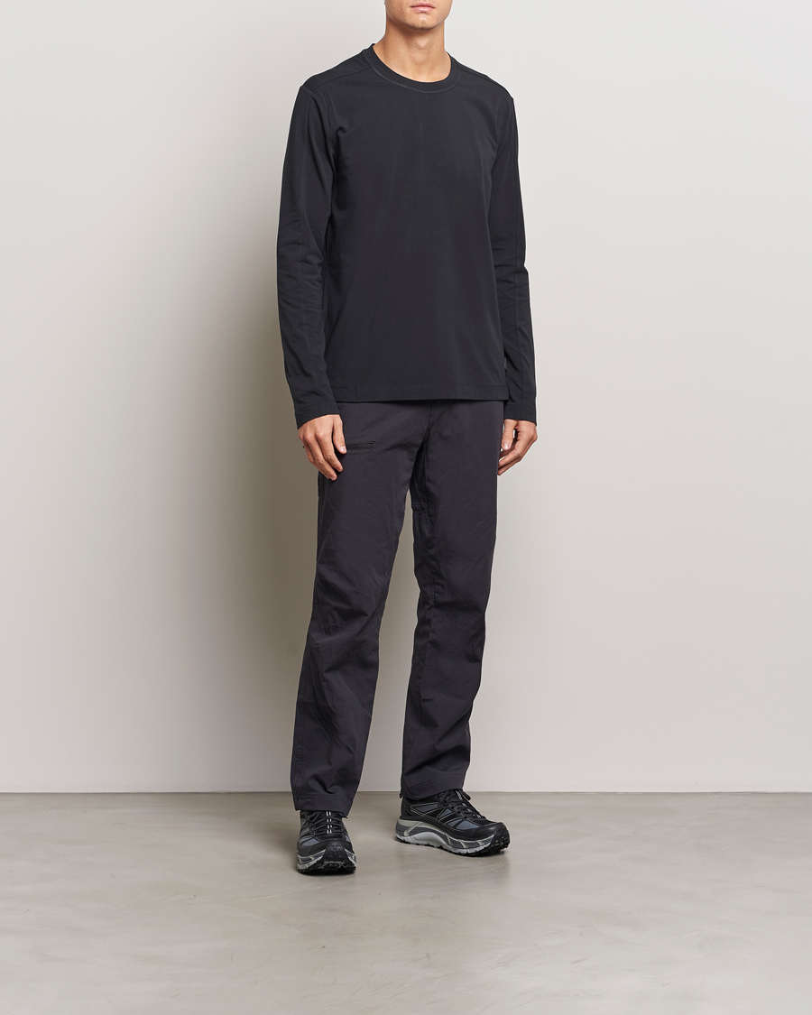 Herr | T-Shirts | Oakley | All Day Long Sleeve T-Shirt Blackout