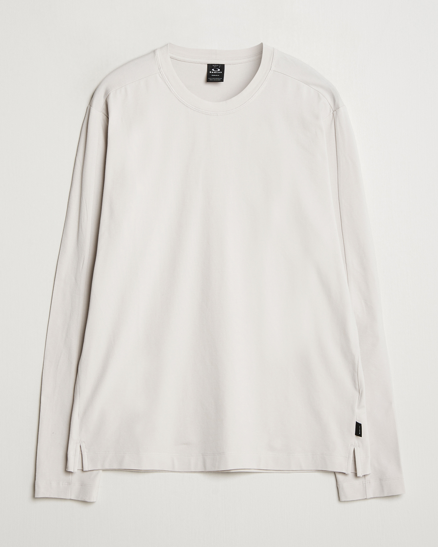 Herr | T-Shirts | Oakley | All Day Long Sleeve T-Shirt Lunar Rock