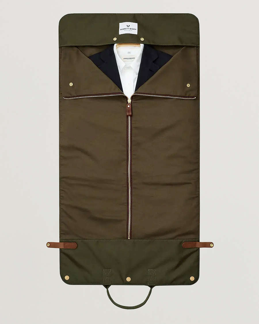 Herr | Väskor | Bennett Winch | Nylon Trifold Suit Carrier Olive