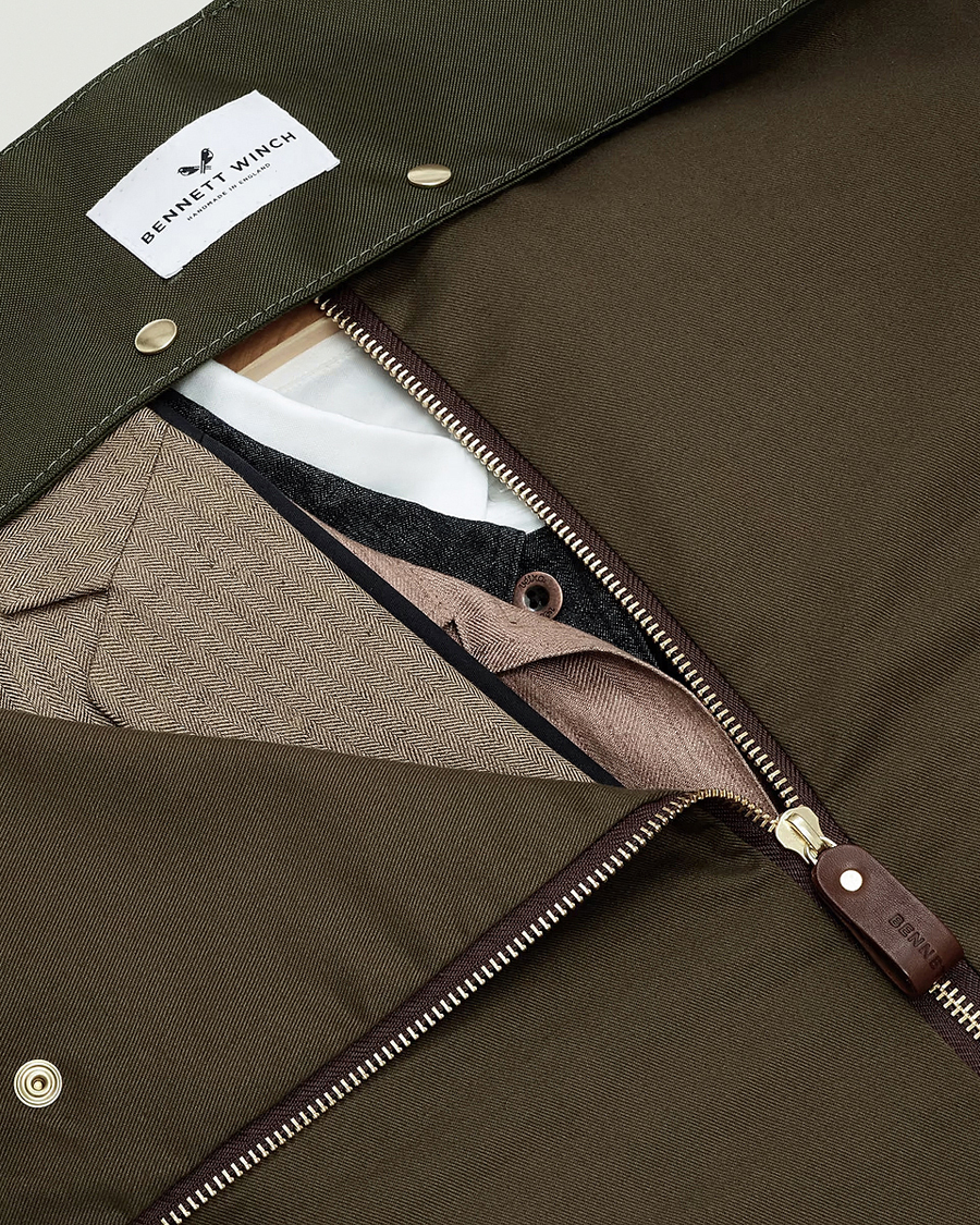 Herr | Väskor | Bennett Winch | Nylon Trifold Suit Carrier Olive