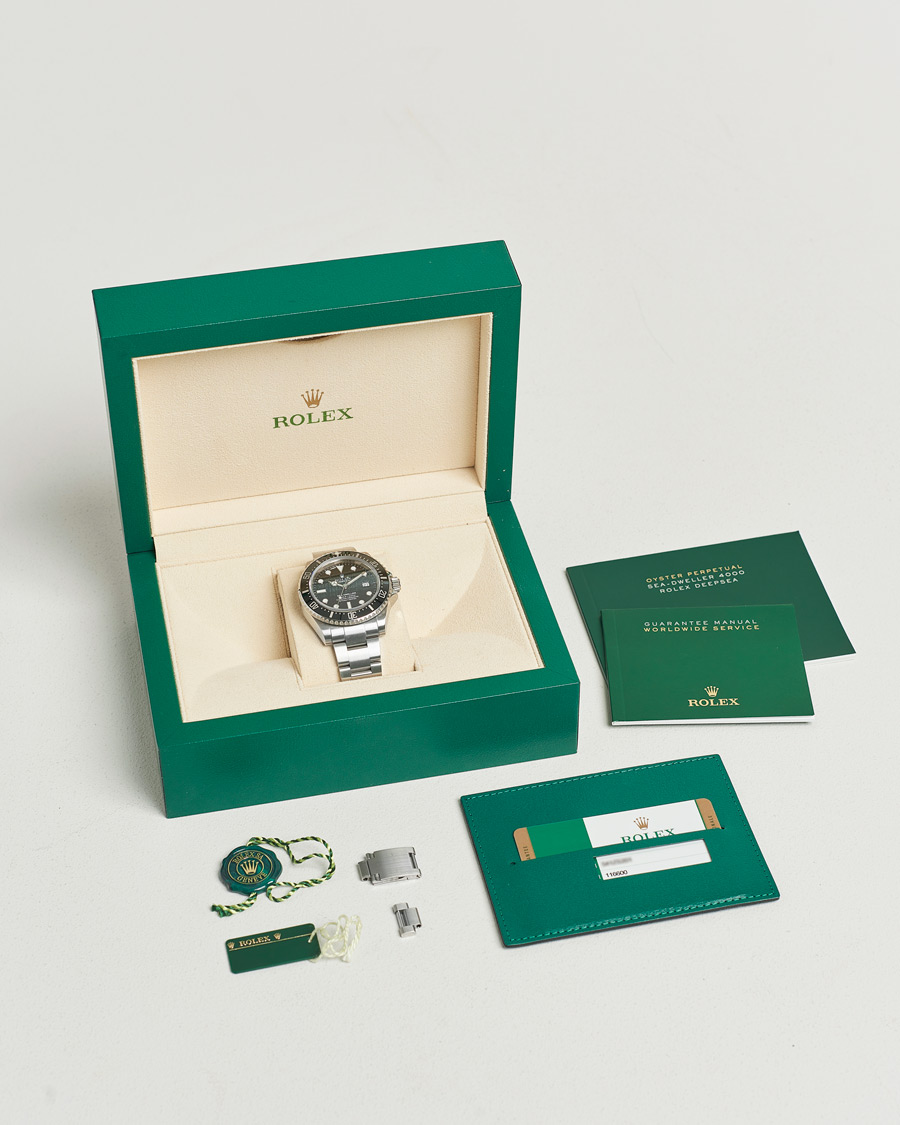 Herr | Rolex Pre-Owned Sea-Dweller 4000 116600 Silver | Rolex Pre-Owned | Sea-Dweller 4000 116600 Silver