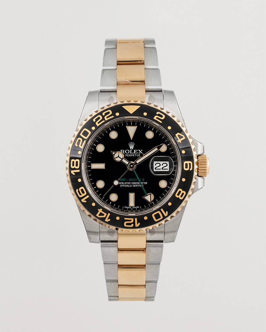 Herr | Rolex Pre-Owned GMT-Master II 116713LN Silver | Rolex Pre-Owned | GMT-Master II 116713LN Silver