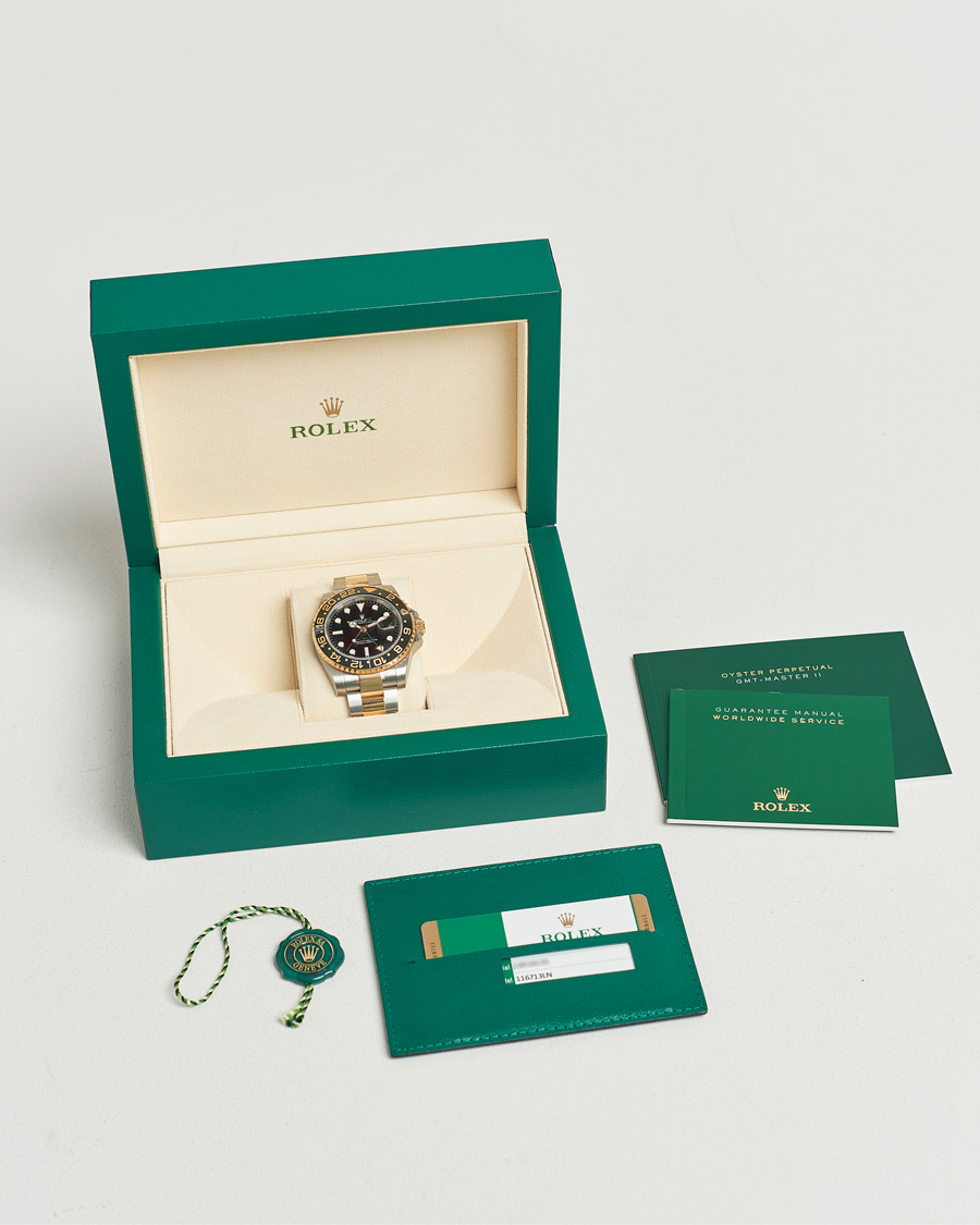 Herr | Rolex Pre-Owned GMT-Master II 116713LN Silver | Rolex Pre-Owned | GMT-Master II 116713LN Silver
