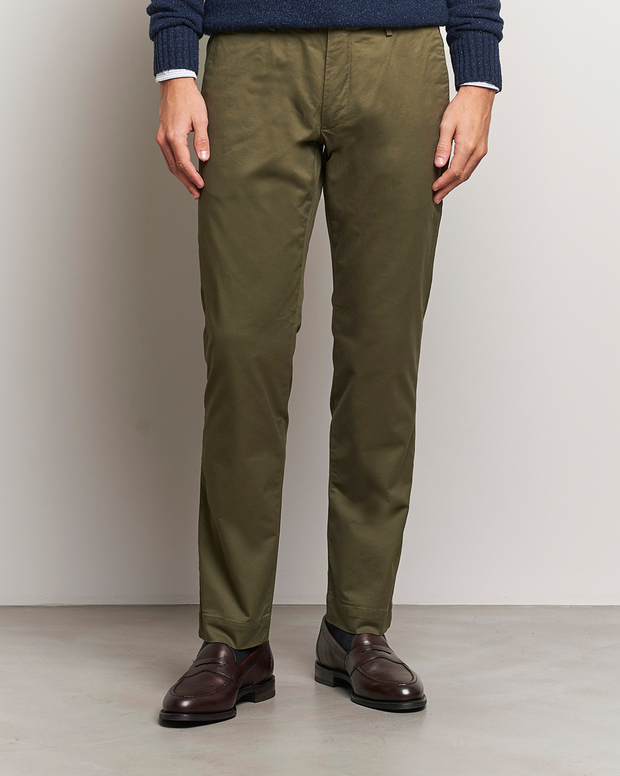 Herr | Byxor | Polo Ralph Lauren | Slim Fit Stretch Chinos Canopy Olive