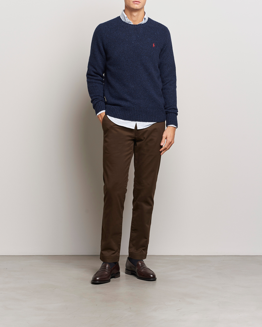 Herr | Byxor | Polo Ralph Lauren | Slim Fit Stretch Chinos Dark Brown