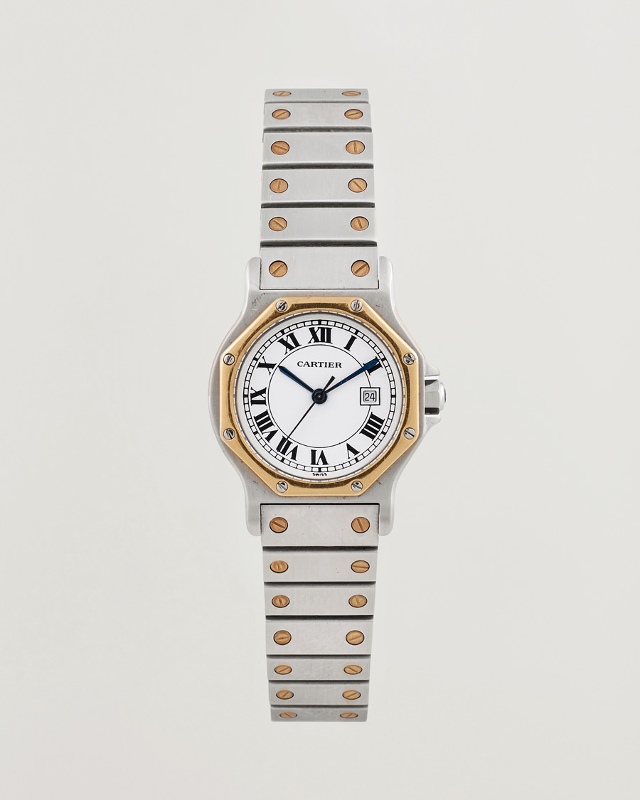 Herr | Cartier Pre-Owned Santos Octagon Silver | Cartier Pre-Owned | Santos Octagon Silver