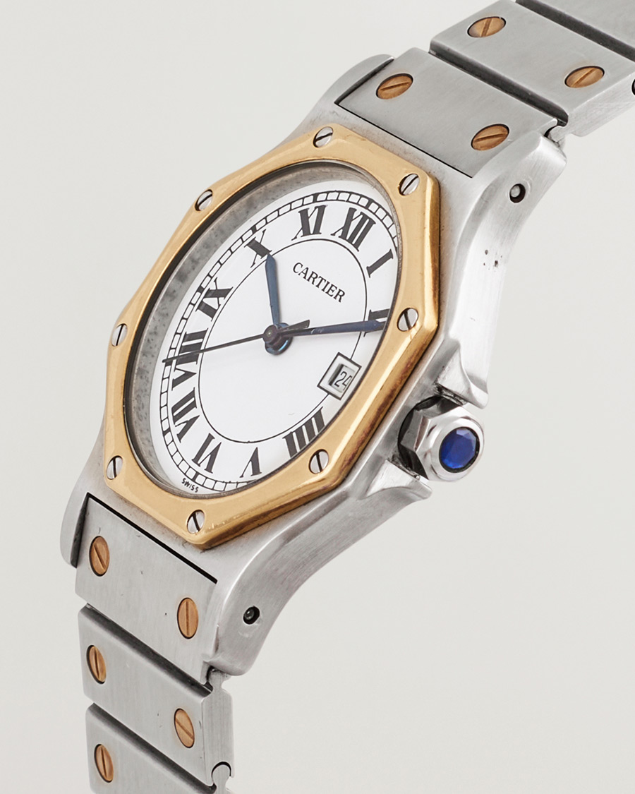 Herr | Cartier Pre-Owned Santos Octagon Silver | Cartier Pre-Owned | Santos Octagon Silver