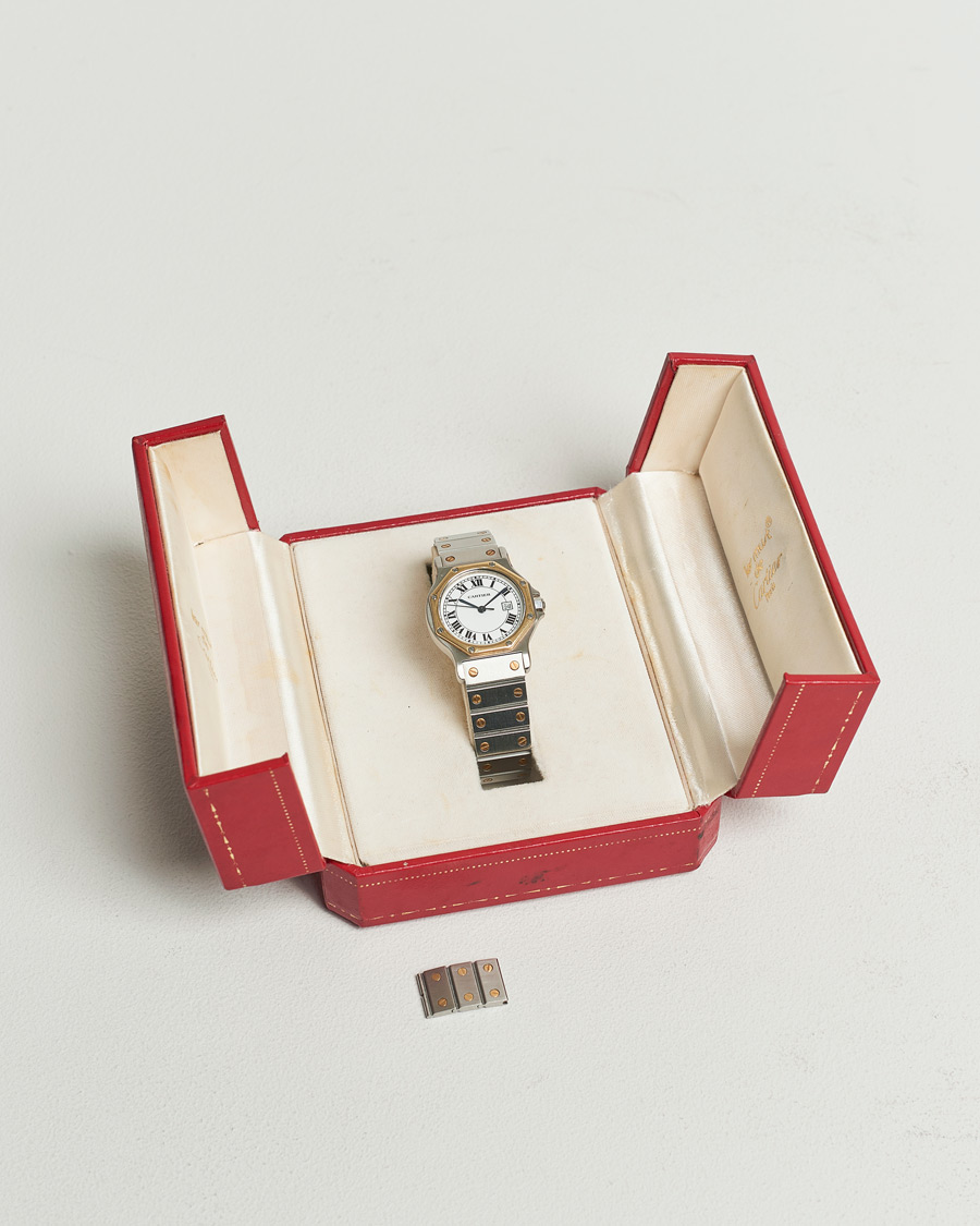 Herr | Cartier Pre-Owned Santos Octagon Silver | Cartier Pre-Owned | Santos Octagon Silver
