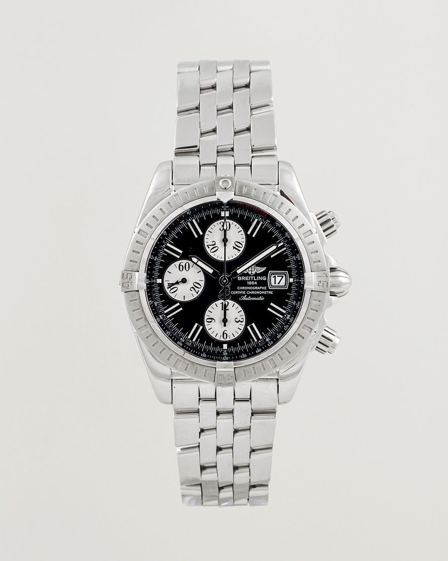 Herr | Breitling Pre-Owned Chronomat Evolution Silver | Breitling Pre-Owned | Chronomat Evolution Silver