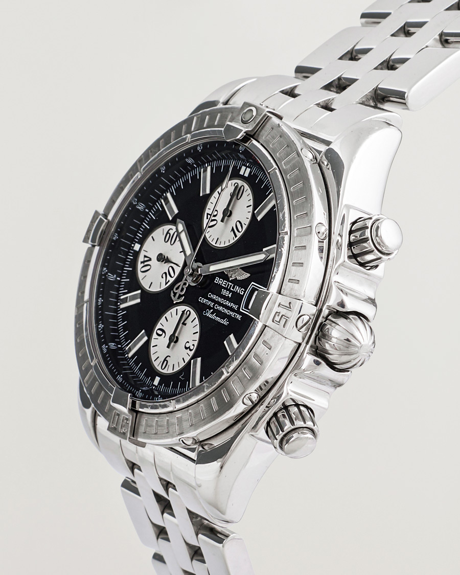 Herr | Breitling Pre-Owned Chronomat Evolution Silver | Breitling Pre-Owned | Chronomat Evolution Silver
