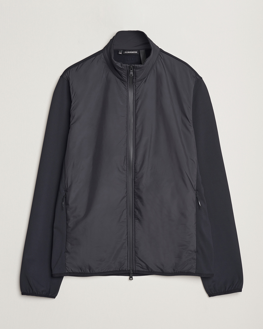 Herr | Jackor | J.Lindeberg | Davida Hybrid Jacket Black