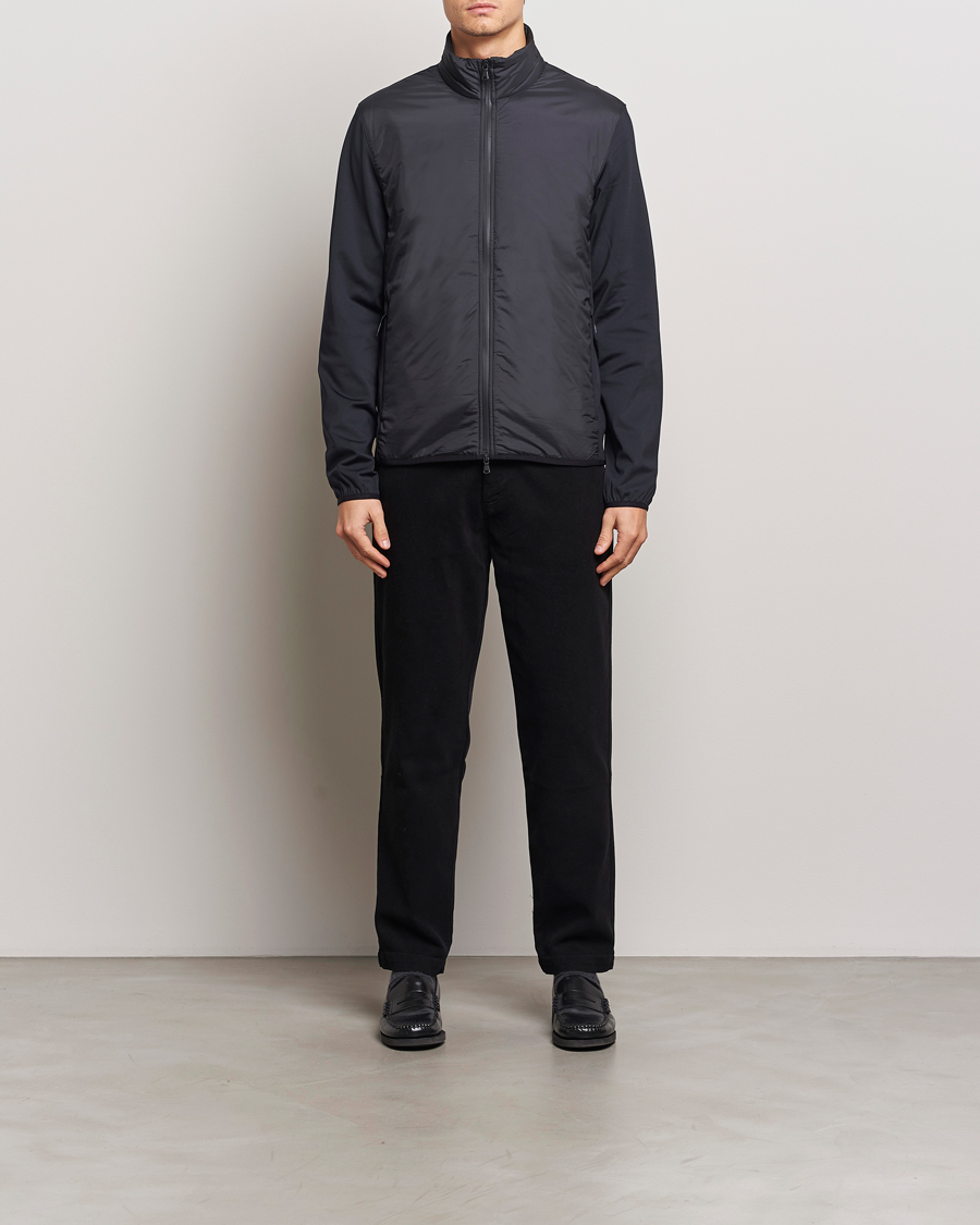 Herr | Jackor | J.Lindeberg | Davida Hybrid Jacket Black