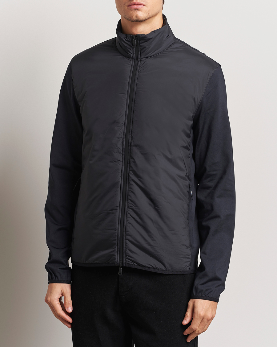 Herr | Jackor | J.Lindeberg | Davida Hybrid Jacket Black
