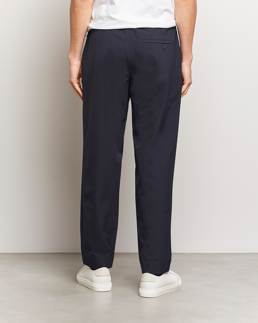 Herr | Byxor | J.Lindeberg | Jin DS Pleated Pants Navy