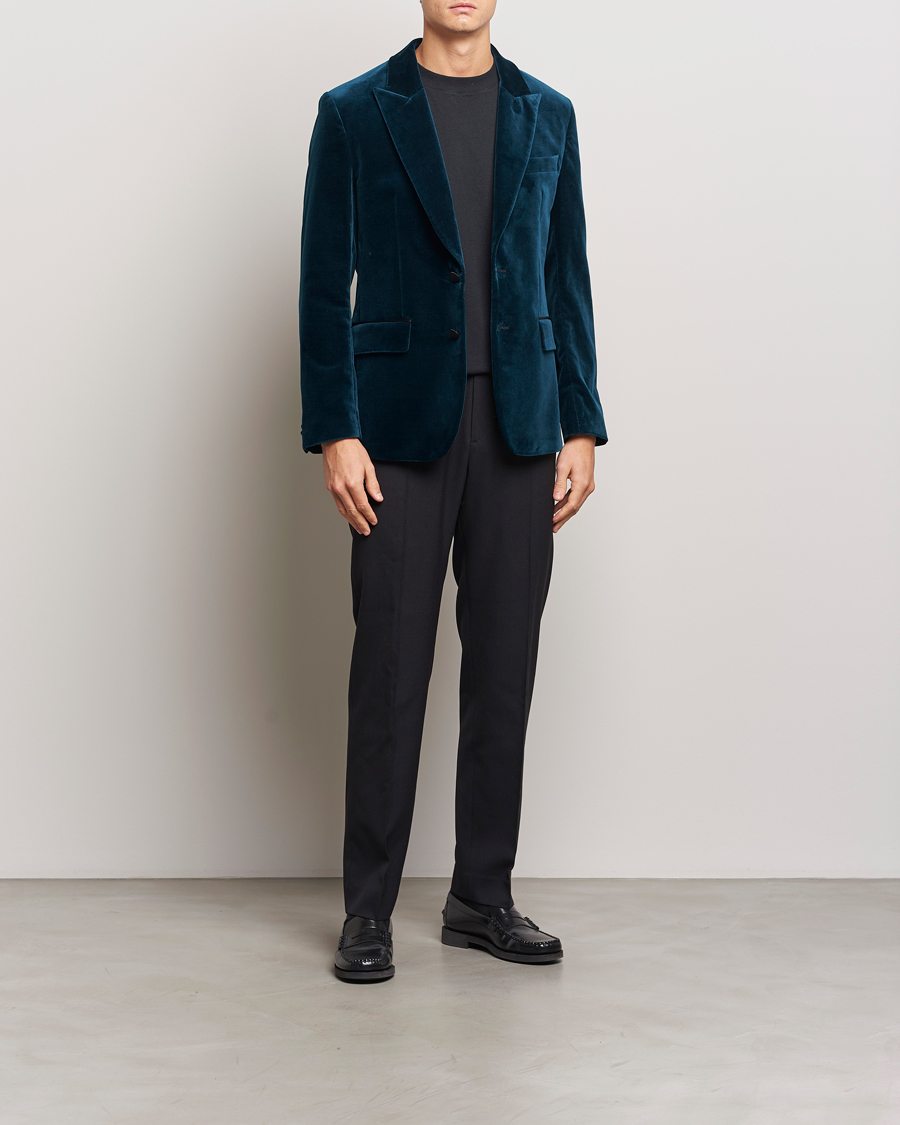 Herr | Kavajer | J.Lindeberg | Lenny Velvet Blazer Key Largo