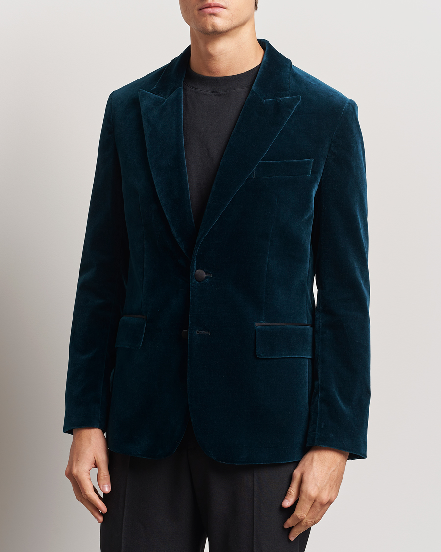 Herr | Kavajer | J.Lindeberg | Lenny Velvet Blazer Key Largo