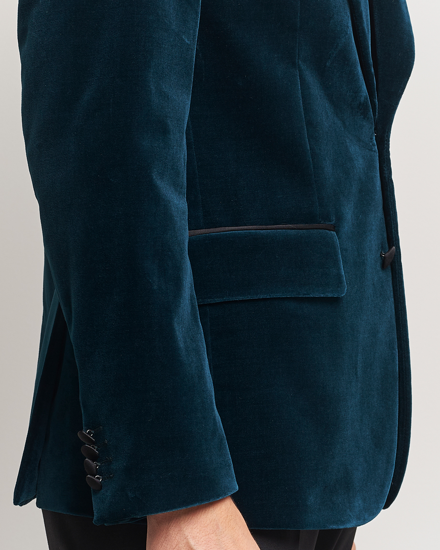 Herr | Kavajer | J.Lindeberg | Lenny Velvet Blazer Key Largo