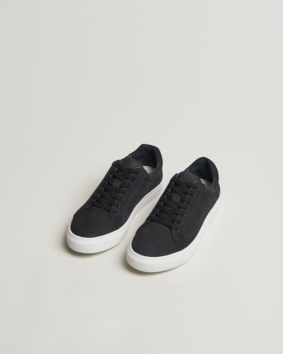 Herr | Sneakers | Samsøe Samsøe | Saharry Nubuck Sneakers Salute Navy