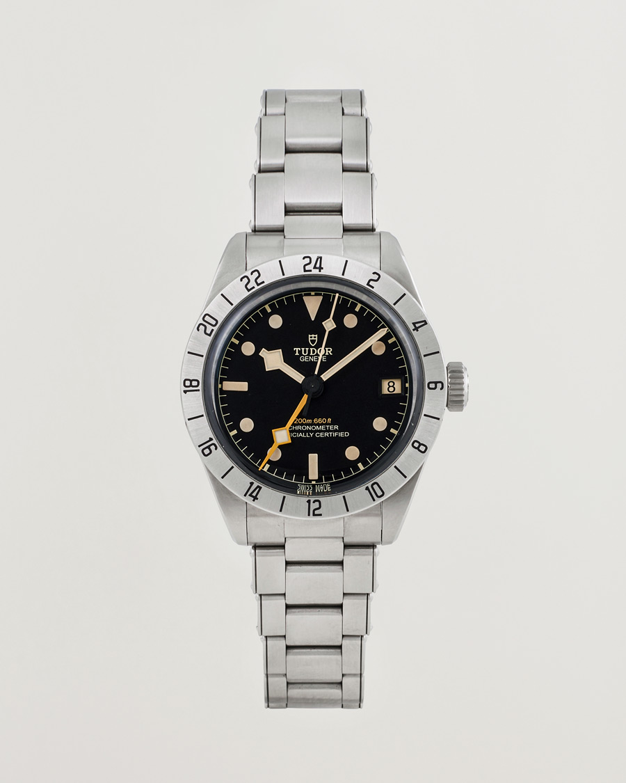 Herr | Tudor Pre-Owned Black Bay GMT 79470 Silver | Tudor Pre-Owned | Black Bay GMT 79470 Silver