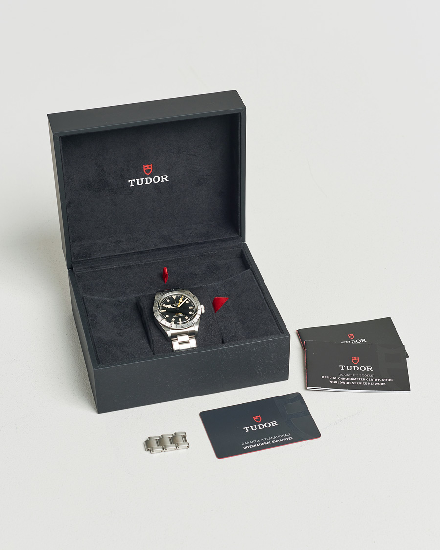 Herr | Tudor Pre-Owned Black Bay GMT 79470 Silver | Tudor Pre-Owned | Black Bay GMT 79470 Silver