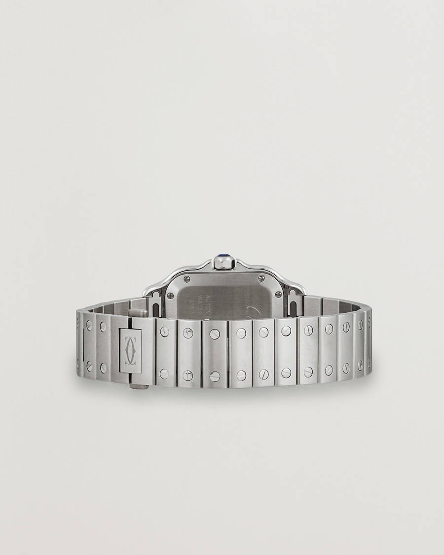 Herr | Cartier Pre-Owned Santos De Cartier WSSA0029 Silver | Cartier Pre-Owned | Santos De Cartier WSSA0029 Silver