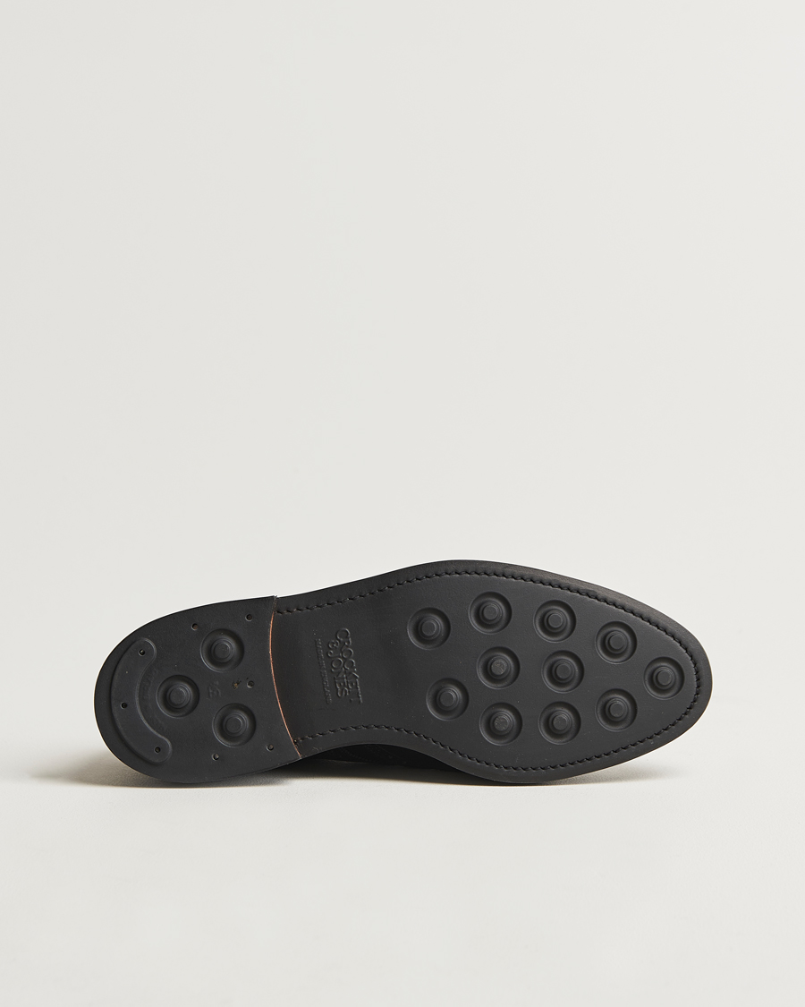 Herr | Brogues | Crockett & Jones x Tärnsjö Garveri | Crockett & Jones Pembroke Milled Grain Dainite Black