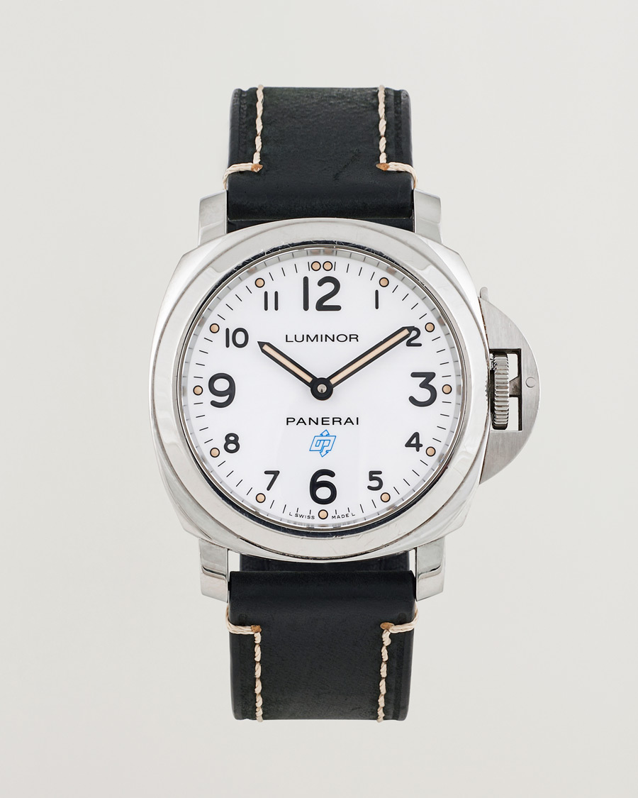 Herr | Pre-Owned & Vintage Watches | Panerai Pre-Owned | Luminor Base Logo Silver