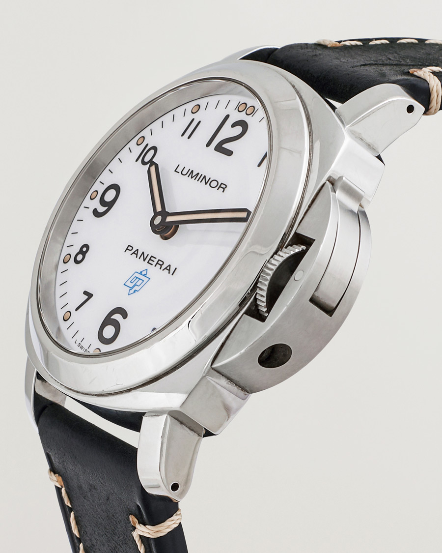Herr | Pre-Owned & Vintage Watches | Panerai Pre-Owned | Luminor Base Logo Silver