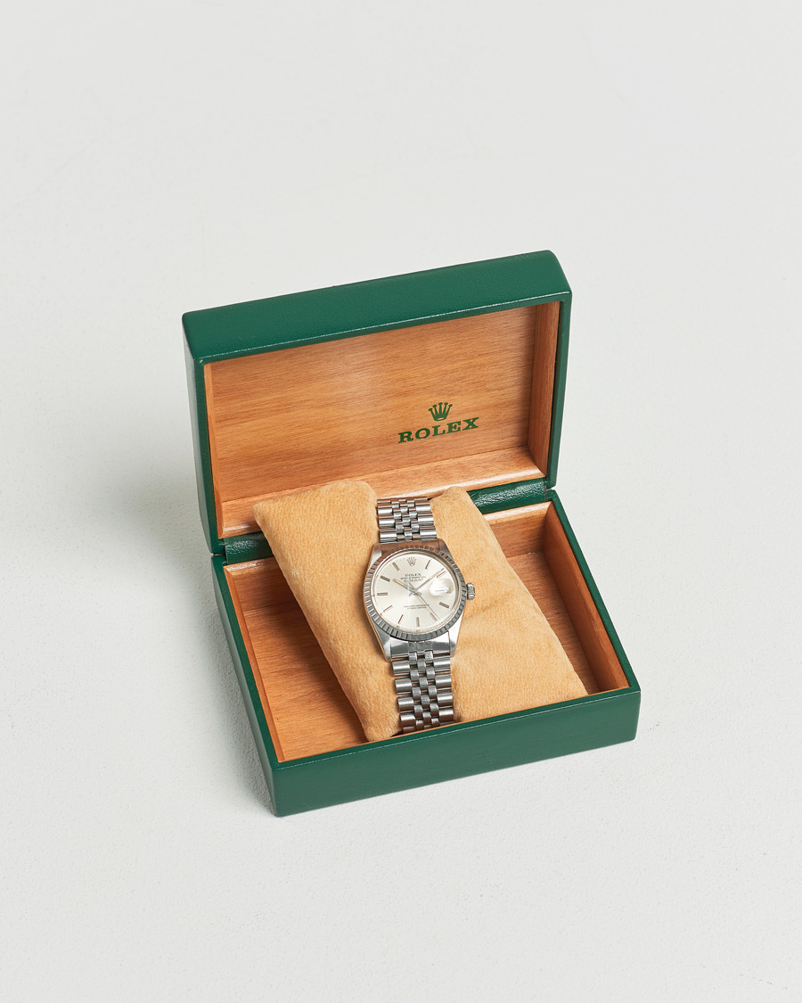 Herr | Rolex Pre-Owned Datejust 16030 Silver | Rolex Pre-Owned | Datejust 16030 Silver