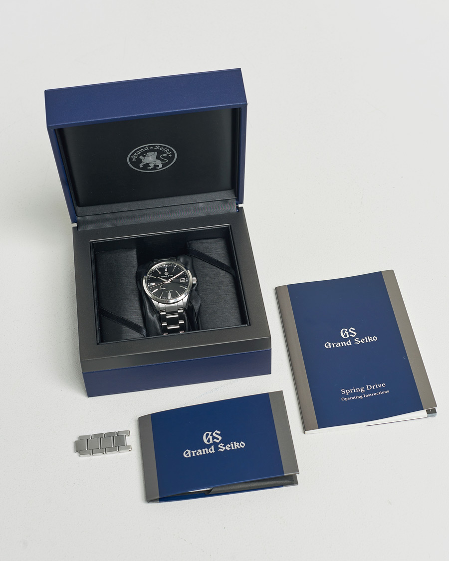 Herr | Grand Seiko Pre-Owned Heritage Collection Spring Drive Silver | Seiko Pre-Owned | Grand Heritage Collection Spring Drive Silver