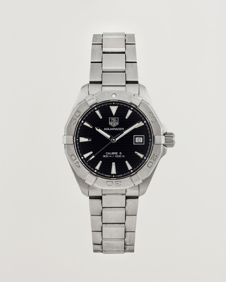 Herr | Tag Heuer Pre-Owned Aquaracer 300M Caliber 5 Silver | Tag Heuer Pre-Owned | Aquaracer 300M Caliber 5 Silver