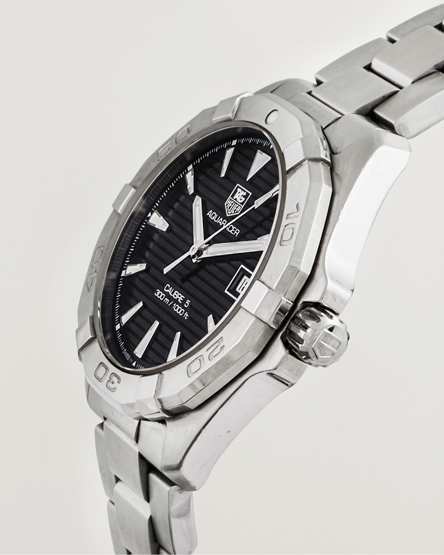Herr | Tag Heuer Pre-Owned Aquaracer 300M Caliber 5 Silver | Tag Heuer Pre-Owned | Aquaracer 300M Caliber 5 Silver