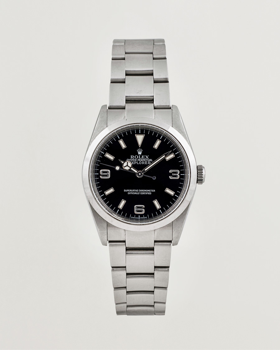 Herr | Rolex Pre-Owned Explorer 114270 Silver | Rolex Pre-Owned | Explorer 114270 Silver