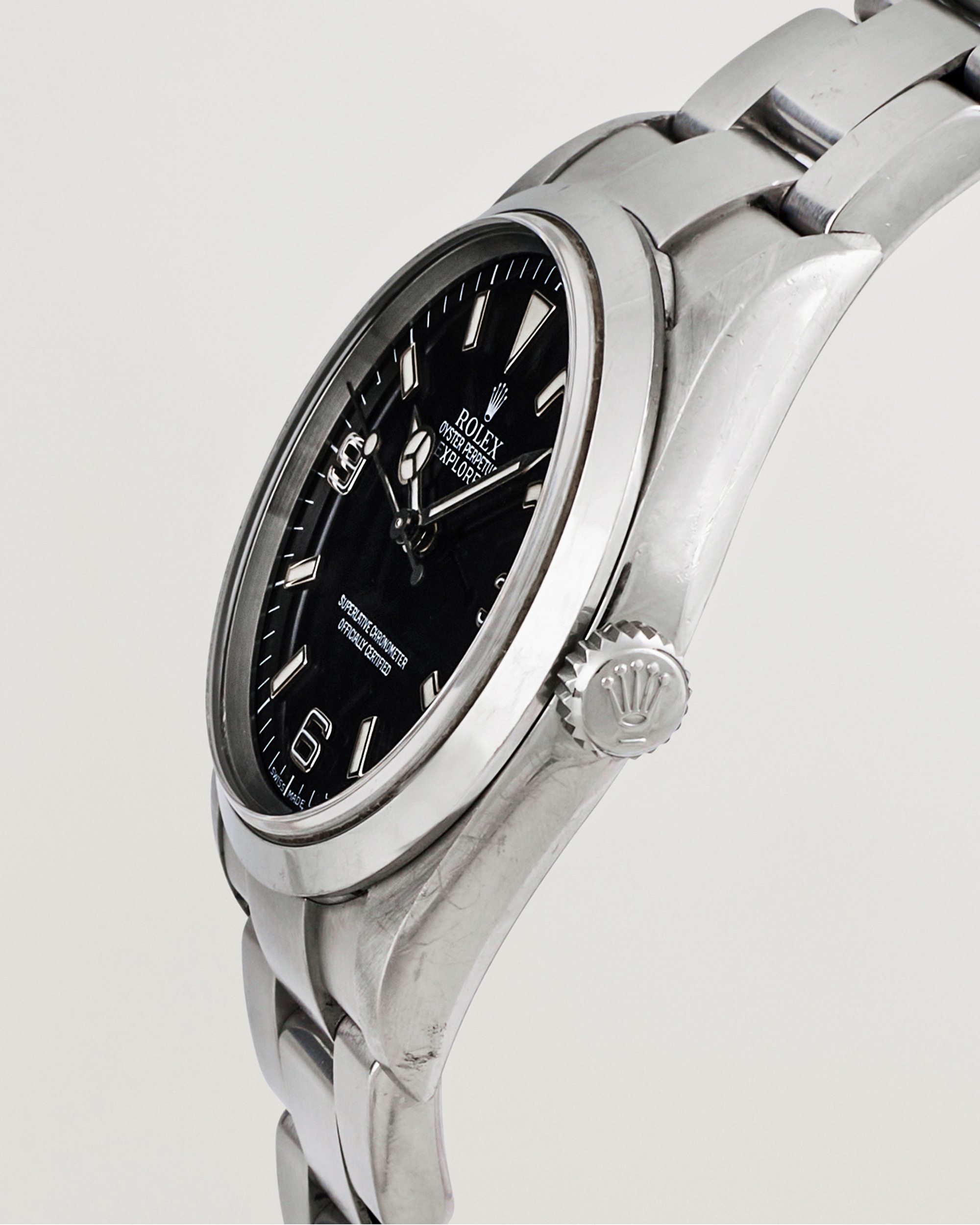 Herr | Rolex Pre-Owned Explorer 114270 Silver | Rolex Pre-Owned | Explorer 114270 Silver