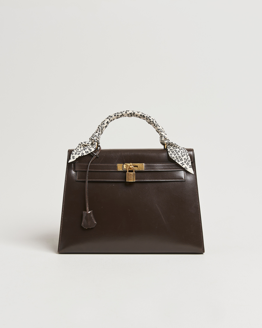 Herr | Hermès Pre-Owned Kelly 32 Handbag Brown | Hermès Pre-Owned | Kelly 32 Handbag Brown