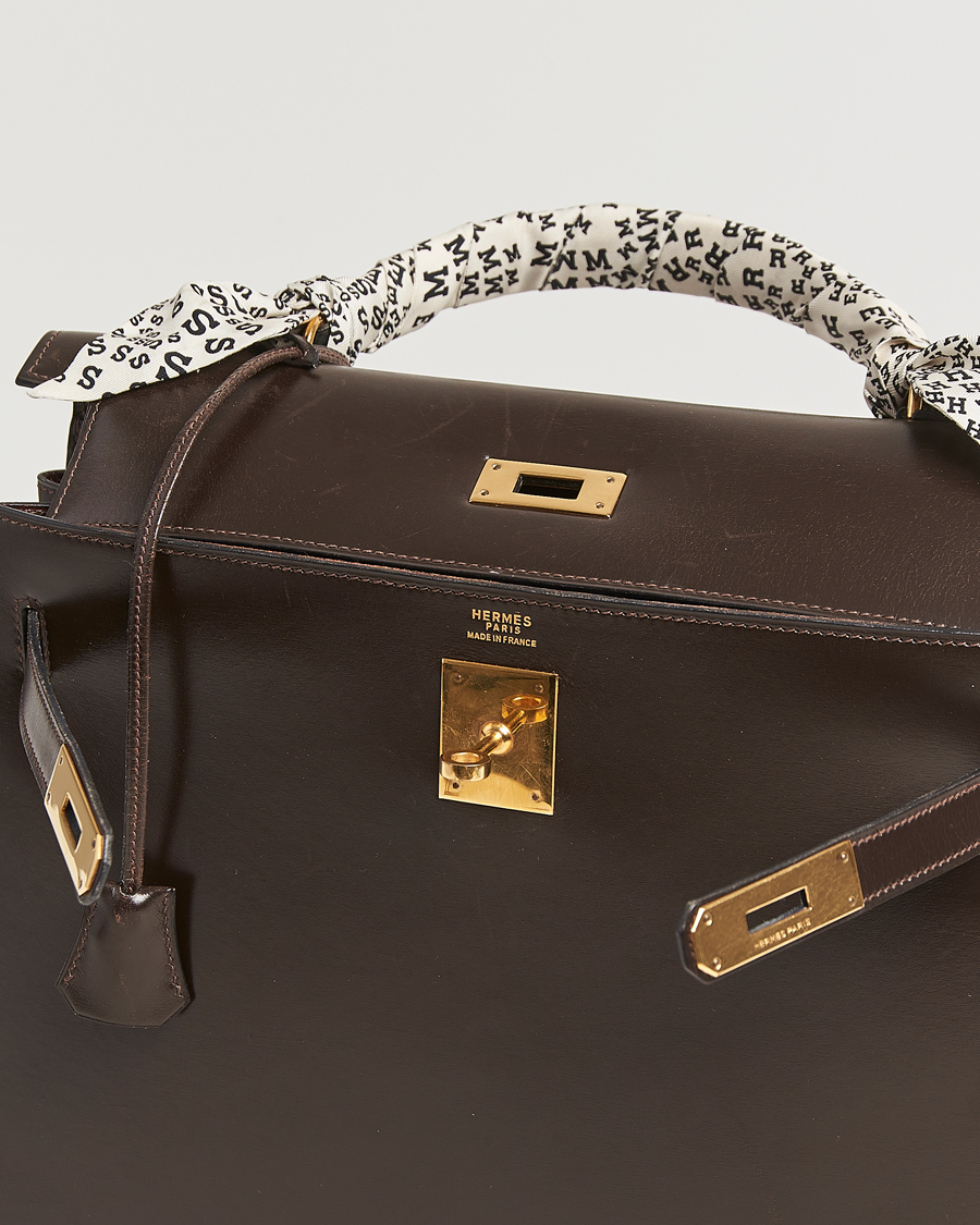 Herr | Hermès Pre-Owned Kelly 32 Handbag Brown | Hermès Pre-Owned | Kelly 32 Handbag Brown