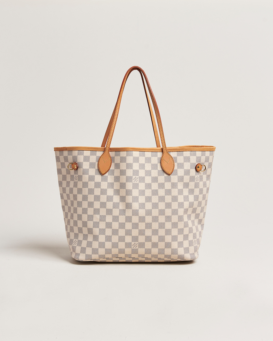 Herr | Louis Vuitton Pre-Owned Neverfull MM Totebag Damier Azur | Louis Vuitton Pre-Owned | Neverfull MM Totebag Damier Azur