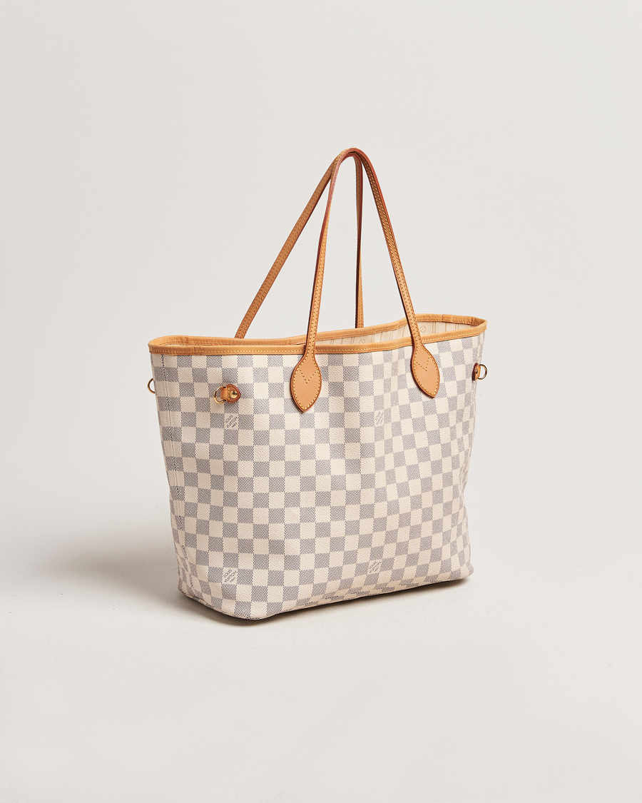 Herr | Louis Vuitton Pre-Owned Neverfull MM Totebag Damier Azur | Louis Vuitton Pre-Owned | Neverfull MM Totebag Damier Azur