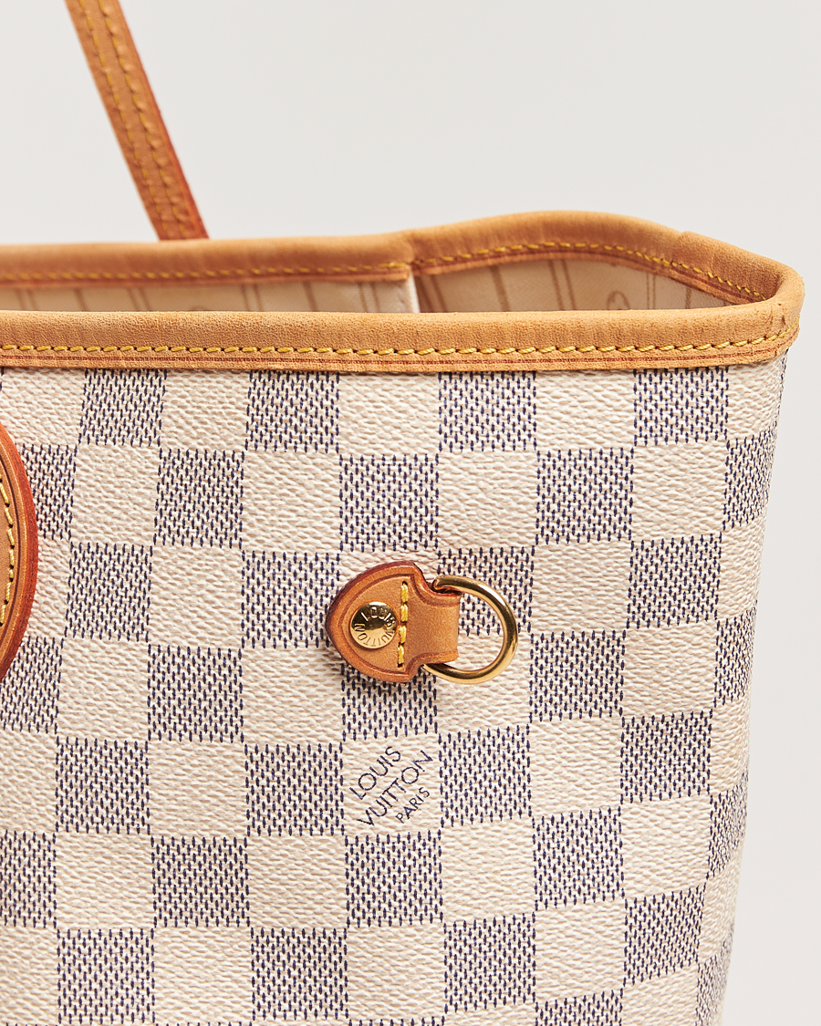 Herr | Louis Vuitton Pre-Owned Neverfull MM Totebag Damier Azur | Louis Vuitton Pre-Owned | Neverfull MM Totebag Damier Azur