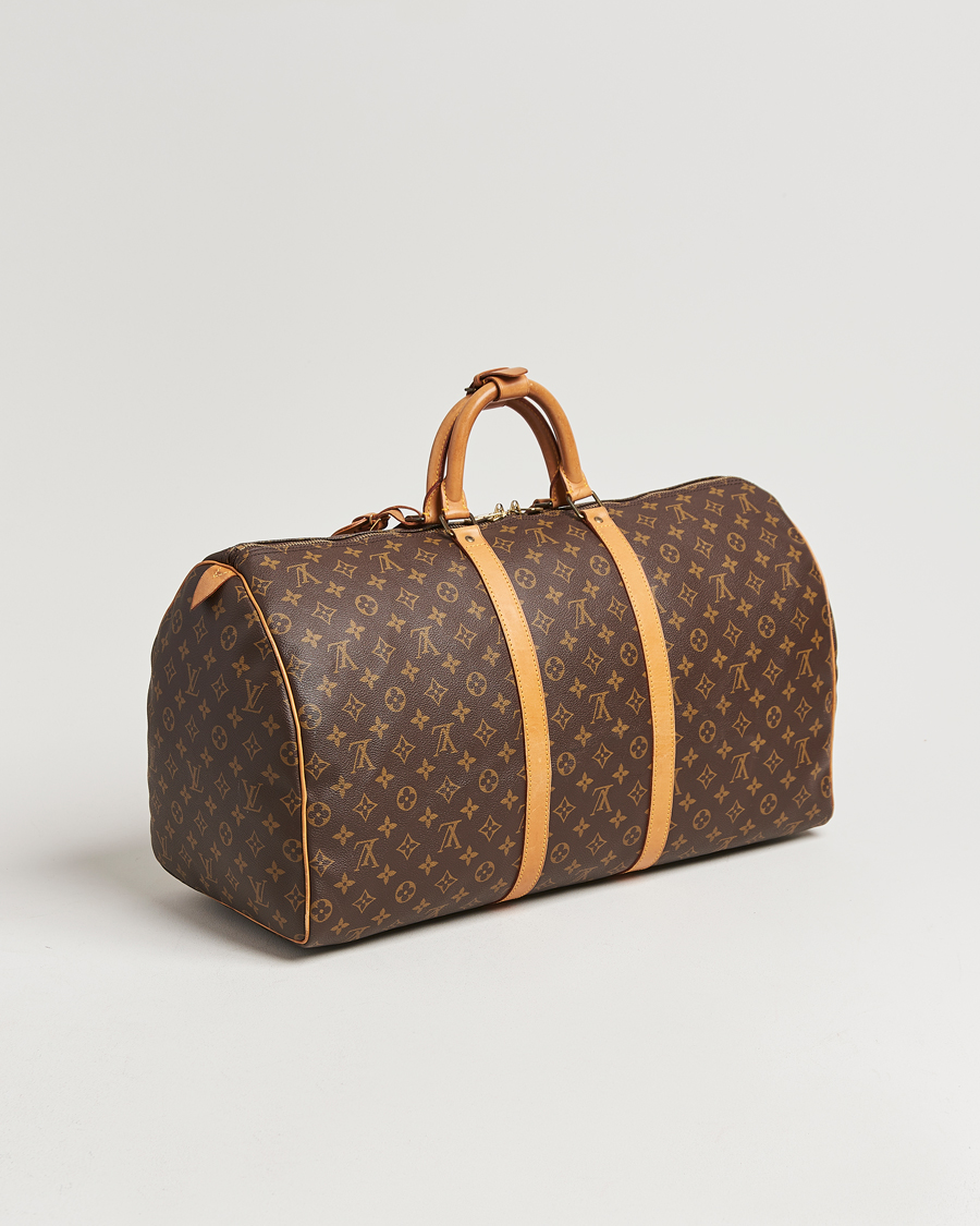 Herr | Louis Vuitton Pre-Owned Keepall 55 Monogram | Louis Vuitton Pre-Owned | Keepall 55 Monogram