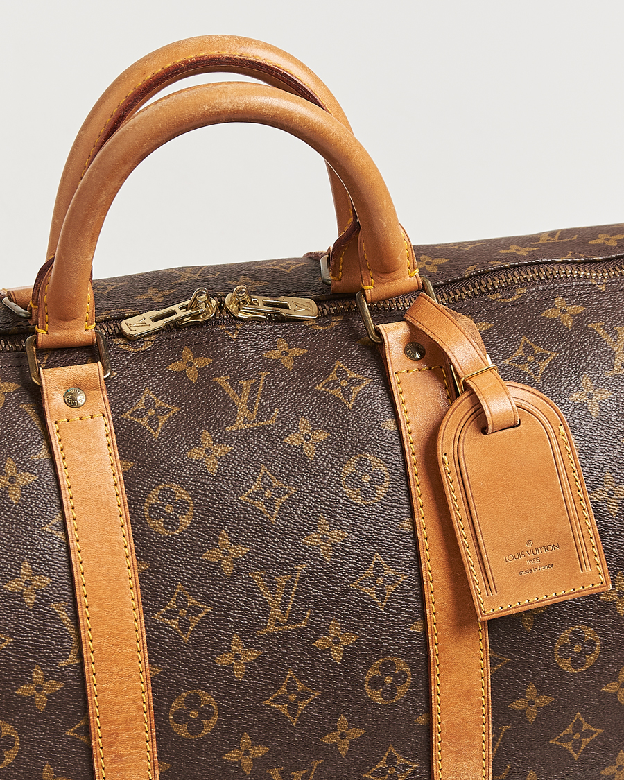 Herr | Louis Vuitton Pre-Owned Keepall 55 Monogram | Louis Vuitton Pre-Owned | Keepall 55 Monogram